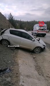 Antalya Yolunda Trafik Kazası! 2