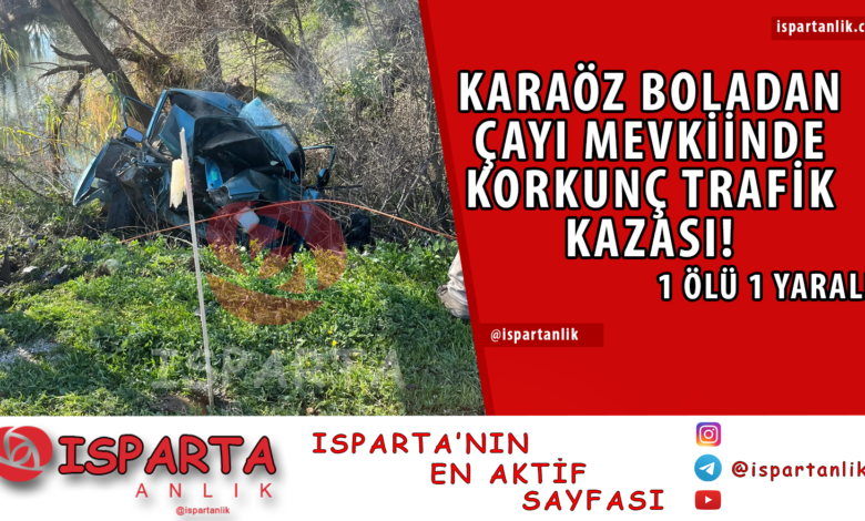 Isparta Trafik Kazası!